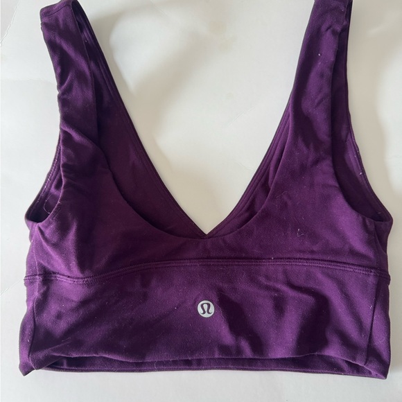 Lululemon Purple Align Sports Bra - Picture 2 of 3